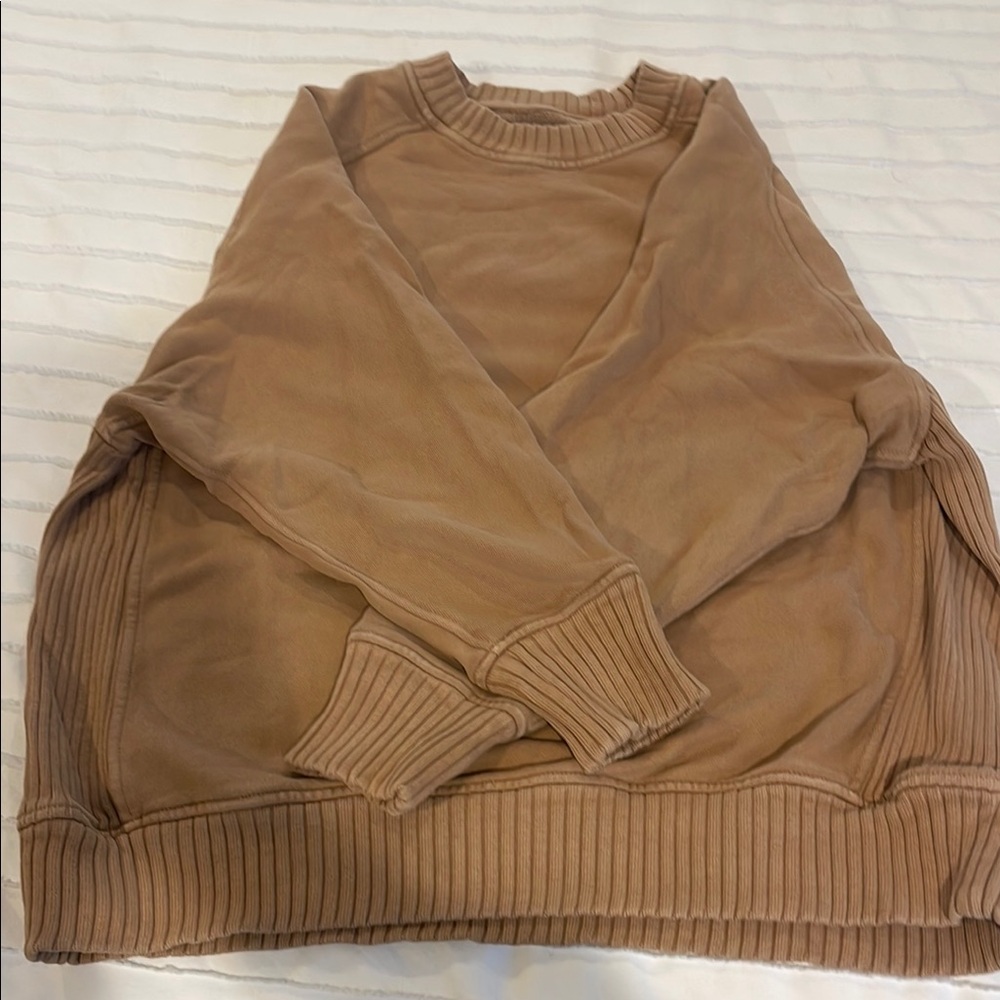 Aerie Beige Sweatshirt